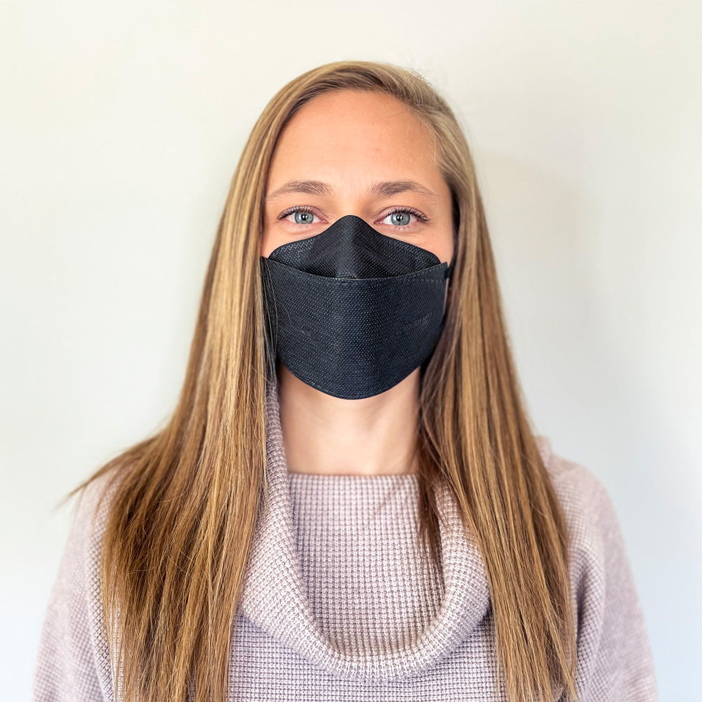 BreatheTeq KN95 SMALL Black Non-Medical Face Mask